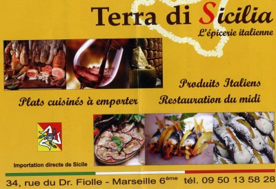 Terra di Sicilia, l'épicerie italienne